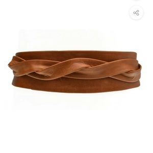 New Brown ADA Wrap Leather Belt
